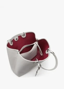 Emporio Armani Mercury Geranium Pebbled Shopper With Pouch -Daniel Footwear Shop ea shopper with pouch p135594 200020 image