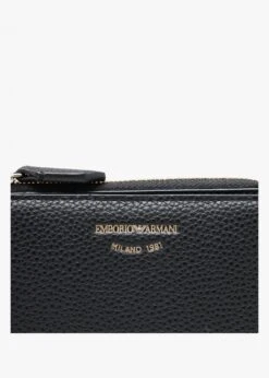 Emporio Armani Small Black Zip Around Wallet 9 Emporio Armani Small Black Zip Around Wallet -Daniel Footwear Shop ea small zip around p135679 200273 image