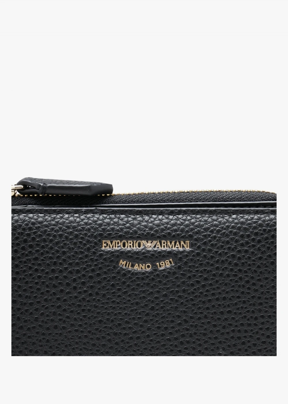 Emporio Armani Small Black Zip Around Wallet 5 Emporio Armani Small Black Zip Around Wallet - Image 5