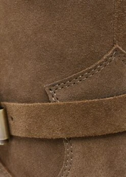 Esmena Taupe Suede Western Ankle Boots -Daniel Footwear Shop esmena p135825 202800 image