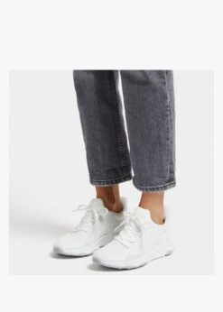 Fitflop Vitamin FFX Knit Urban White Mix Trainers -Daniel Footwear Shop ff vitamin ffx knit p135219 197099 image
