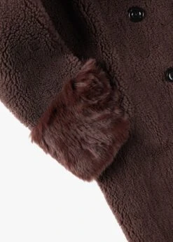 Fiona Long Brown Wool Coat -Daniel Footwear Shop fiona long brown wool coat p142328 217081 image