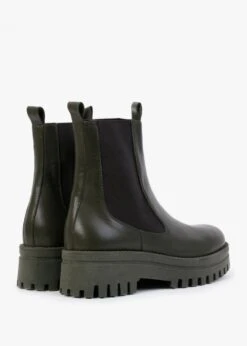 Fleat Green Leather Chelsea Boots 7 Fleat Green Leather Chelsea Boots -Daniel Footwear Shop fleat p124484 201783 image