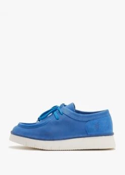 Fly London Ceza Denim Suede Lace Up Shoes -Daniel Footwear Shop fly ceza p135062 195187 image