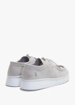 Fly London Ceza Light Grey Suede Lace Up Shoes -Daniel Footwear Shop fly ceza p135063 195191 image