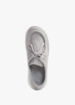 Fly London Ceza Light Grey Suede Lace Up Shoes -Daniel Footwear Shop fly ceza p135063 195192 image