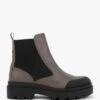 Fly London Jeba Taupe Leather Chunky Chelsea Boots