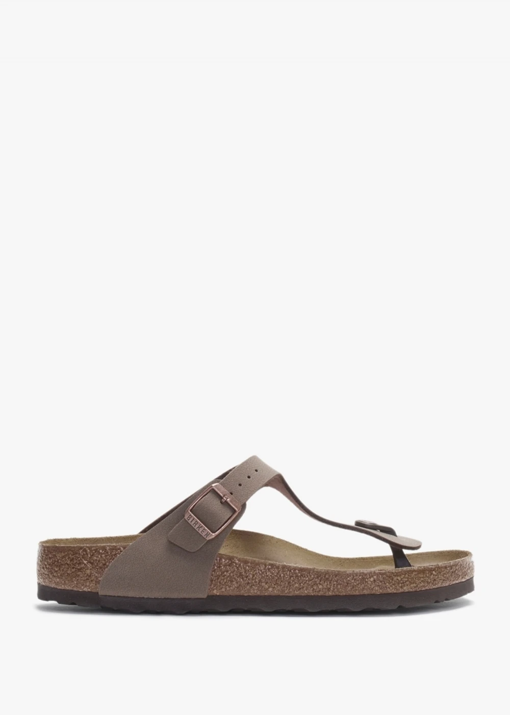 Birkenstock Gizeh Birko-Flor Mocca Nubuck Toe Post Sandals 1 Birkenstock Gizeh Birko-Flor Mocca Nubuck Toe Post Sandals