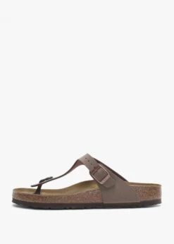 Birkenstock Gizeh Birko-Flor Mocca Nubuck Toe Post Sandals 8 Birkenstock Gizeh Birko-Flor Mocca Nubuck Toe Post Sandals -Daniel Footwear Shop gizeh birko flor mocca nubuck toe post sandals p134600 196642 image