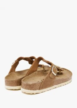 Birkenstock Gizeh Braided Cognac Oiled Leather Toe Post Sandals -Daniel Footwear Shop gizeh braided cognac oiled leather toe post sandals p135858 200566 image