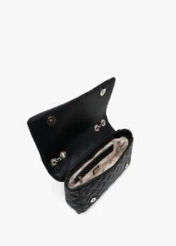 Guess Cessily Convertible Black Quilted Cross-Body -Daniel Footwear Shop guess cessily convertible xbody p135688 200300 image