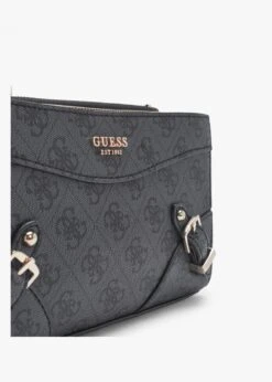 Guess Didi Mini Top Zip Coal Logo Cross-Body Bag -Daniel Footwear Shop guess didi mini flap p134720 194630 image