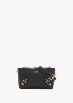 Guess Didi Mini Top Zip Black Cross-Body Bag