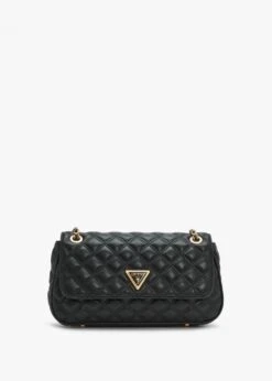 Guess Giully Black Quilted Cross-Body Bag