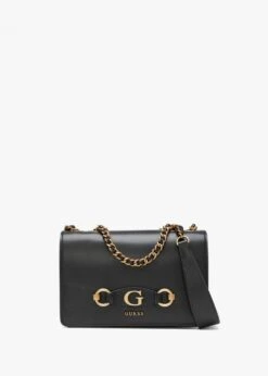Guess Izzy Convertible Black Cross-Body Bag