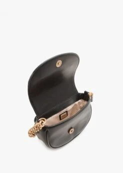 Guess Mini Izzy Black Flap Cross-Body Bag -Daniel Footwear Shop guess izzy mini crossbody flap p134748 194698 image