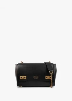 Guess Katey Black Shoulder Bag