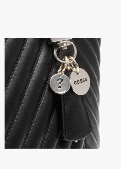 Guess Noelle Chevron Elite Black Tote Bag -Daniel Footwear Shop guess noelle chevron elite tote p134755 197842 image