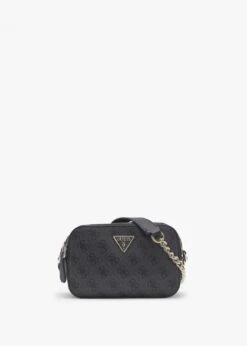 Guess Noelle Coal Logo Cross-Body Bag