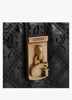 Guess Noelle Quilt Black Logo Cross-Body Camera Bag -Daniel Footwear Shop guess noelle crossbody camera quilt p133183 197279 image