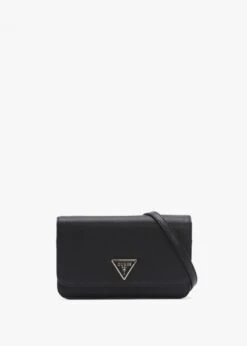 Guess Noelle Black Front Flap X-Body Organizer