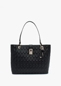Guess Regilla Noel Black Quilted Tote Bag