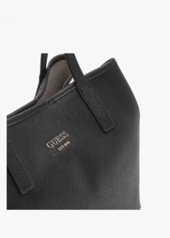 Guess Vikky Black Pebbled Slouchy Tote Bag -Daniel Footwear Shop guess vikky slouchy tote p134769 194760 image