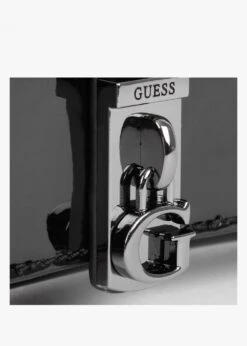 Guess Virtual Mini Black Patent Cross-Body Bag -Daniel Footwear Shop guess virtual mini crossbody p133202 199271 image