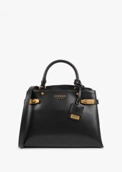 Guess Zadie Black Girlfriend Satchel Bag
