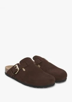 Iclog Brown Suede Clogs -Daniel Footwear Shop iclog p135056 195168 image