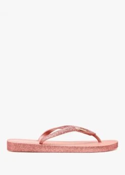 Ipanema Max Glow Glitter Pink Flip Flops