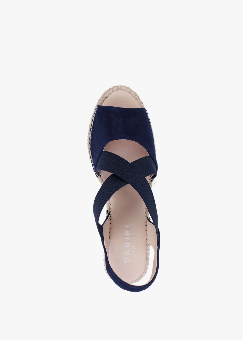Kid Navy Suede Wedge Espadrilles 5 Kid Navy Suede Wedge Espadrilles - Image 5