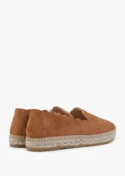 Kora Tan Suede Scalloped Espadrilles -Daniel Footwear Shop kora p125221 202138 image