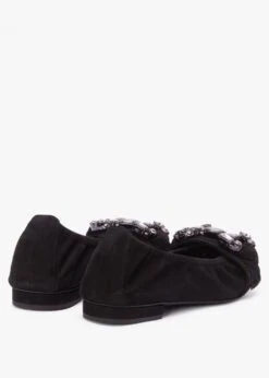 Kennel & Schmenger Malu Jewel Embellished Black Smoke Suede Pumps -Daniel Footwear Shop ks malu jewel p135705 197291 image
