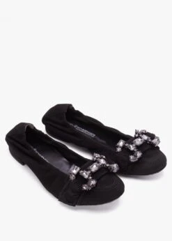Kennel & Schmenger Malu Jewel Embellished Black Smoke Suede Pumps -Daniel Footwear Shop ks malu jewel p135705 197293 image