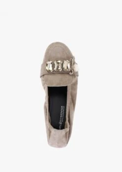 Kennel & Schmenger Malufik Camello Suede Ballerina Pumps -Daniel Footwear Shop ks malufik p133286 199301 image