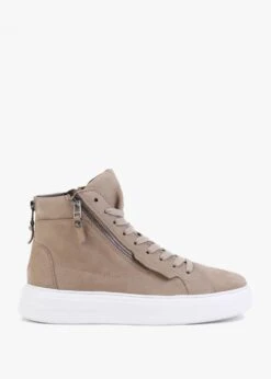 Kennel & Schmenger Prohigh Camel Suede High Top Trainers