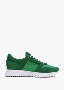 Kennel & Schmenger Pull Diamante Leaf Suede Trainers