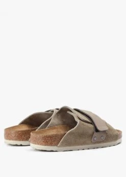 Birkenstock Kyoto Nubuck Suede Taupe Mules -Daniel Footwear Shop kyoto nubuck suede taupe mules p139220 211443 image