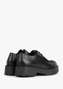 Lally Black Leather Lace Up Wallabee Shoes -Daniel Footwear Shop lally p133370 199330 image