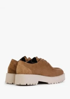 Lally Tan Suede Lace Up Wallabee Shoes -Daniel Footwear Shop lally p133372 199340 image