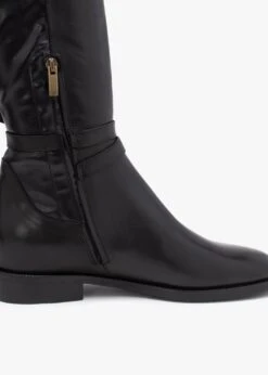 Laren Black Leather Knee Boots -Daniel Footwear Shop laren p135549 202827 image