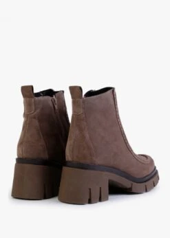 Leamy Taupe Suede Ankle Boots -Daniel Footwear Shop leamy p133378 199345 image