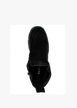 Leamy Black Suede Ankle Boots -Daniel Footwear Shop leamy p133379 199352 image