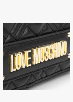 LOVE MOSCHINO Small Classic Quilt Black Cross-Body Bag -Daniel Footwear Shop lm classic quilt small cross p133429 199371 image
