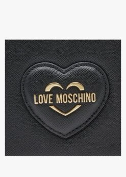 LOVE MOSCHINO Flapover Black Chain Strap Shoulder Bag -Daniel Footwear Shop lm flapover chain p136047 201050 image