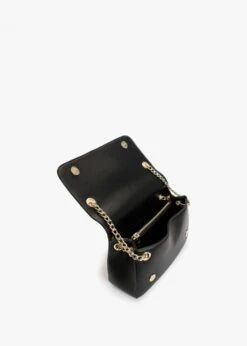 LOVE MOSCHINO Chain Handle Black Shoulder Bag -Daniel Footwear Shop lm gold micro shoulder p135162 197000 image