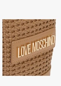 LOVE MOSCHINO Woven Cammello Bucket Bag -Daniel Footwear Shop lm knots bucket p135173 197021 image