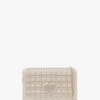 LOVE MOSCHINO Square Quilt Avorio Shoulder Bag