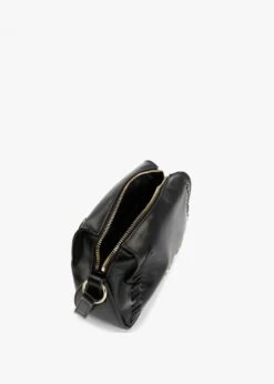 LOVE MOSCHINO Stitch Detail Black Cross-Body Bag -Daniel Footwear Shop lm stitch detail cross p135187 197046 image